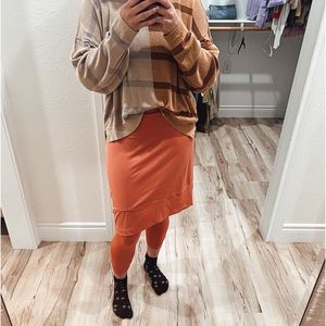 Coral snoga skirt
